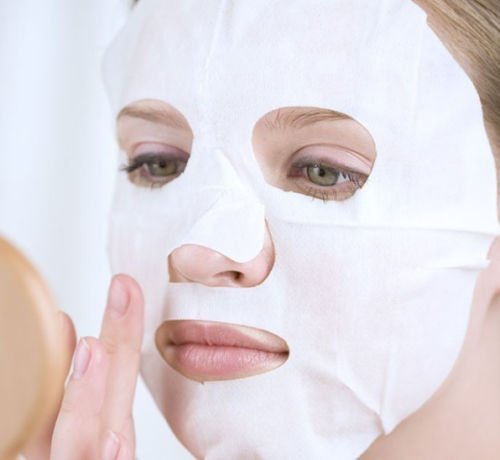 Onwon Facial Mask Paper Sheets, White, 100 Count