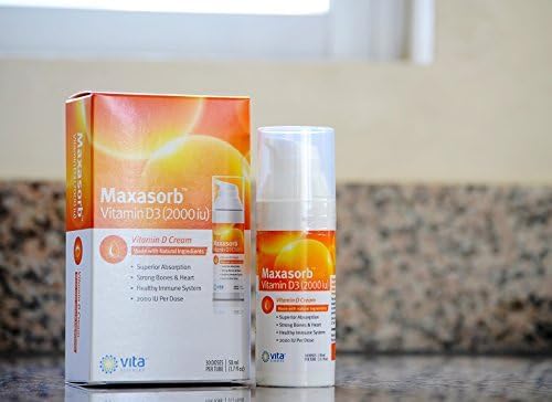 Vita Sciences Maxasorb Vitamin D3 Cream, Topical Formula, 1.7 oz