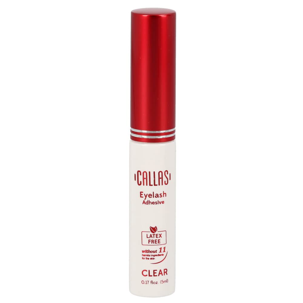 Callas Eyelash Adhesive Clear Latex Free