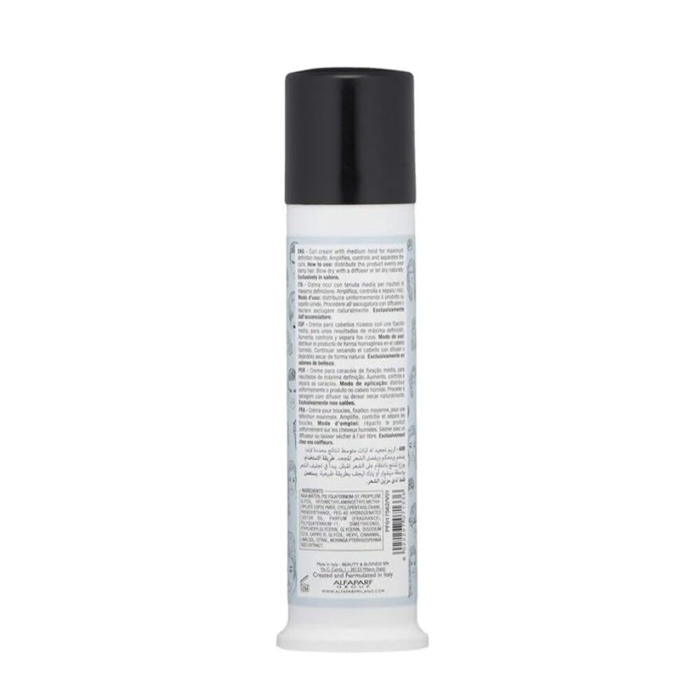 Alfaparf Style Stories Twisted Curls Curl Cream, Medium Hold, 3.52 oz