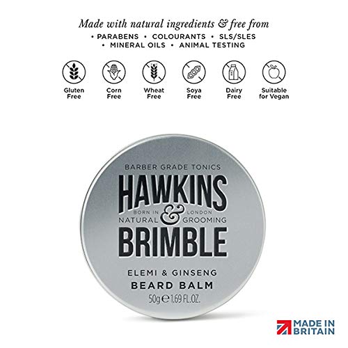 Hawkins & Brimble Beard Balm, Elemi & Ginseng, 50 g
