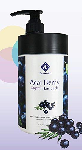 Elabore Acai Berry Hair Mask, 33.8 fl oz