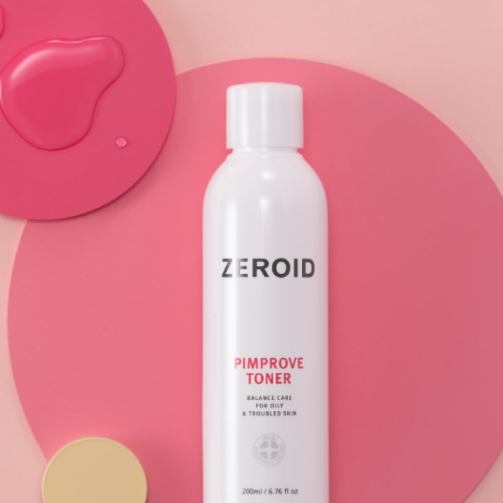 ZEROID Pimprove Facial Toner, 6.8 fl oz