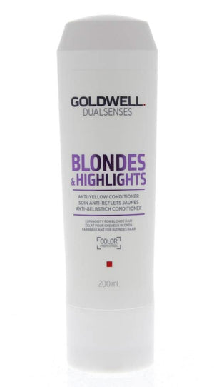 Goldwell Dualsenses Blondes & Highlights Anti-Yellow Conditioner, 200 ml