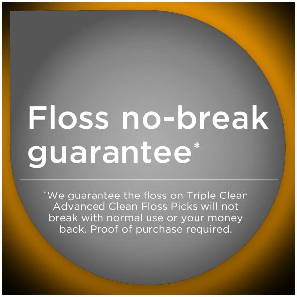 Dentek Triple Clean Floss Picks, 75 Count