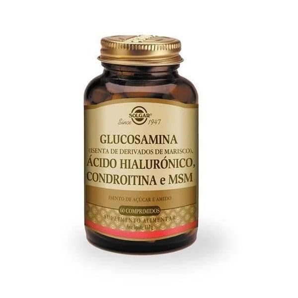 Solgar Triple Strength Glucosamine Chondroitin MSM, 60 Count