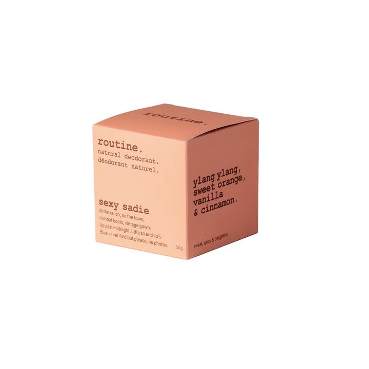 Routine De-Odor-Cream Deodorant Cream, Sexy Sadie, 50 ml