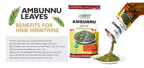 Generic Natural Ambunnu Leaves Herbal Hair Shampoo Conditioner Detangler, Leaves