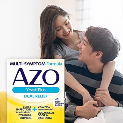 Azo Yeast Tablets, 60 Count