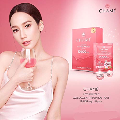 TH Chame Hydrolyzed Collagen Tripeptide Plus, 10,000 mg, 10 Count