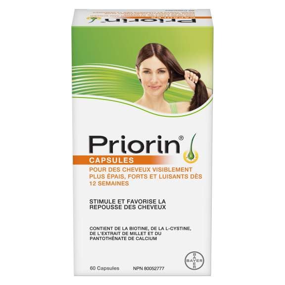 Priorin Capsules, 60 Count