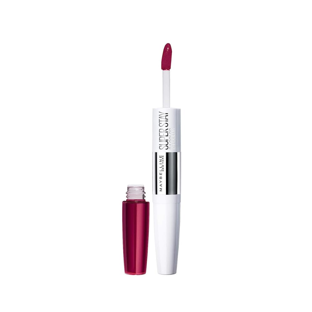 MAYBELLINE Super Stay 24H Liquid Lipstick, 830 Rich Ruby, 5 g