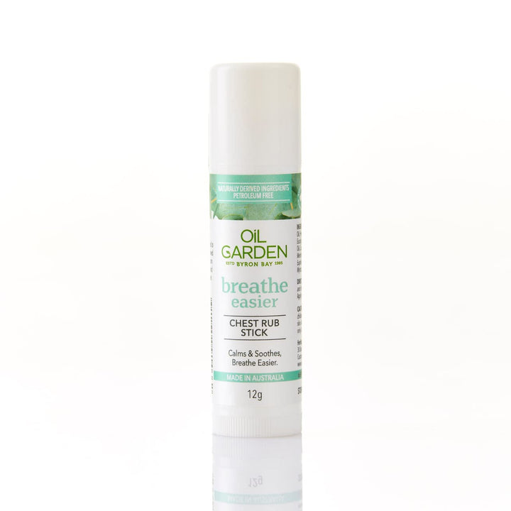 Oil Garden Breathe Easier Chest Rub Stick, 12 g