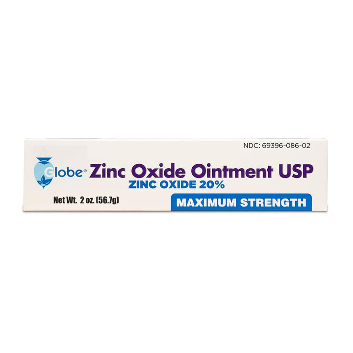 Globe Pharmacy Zinc Oxide Ointment, 20%, 2 oz