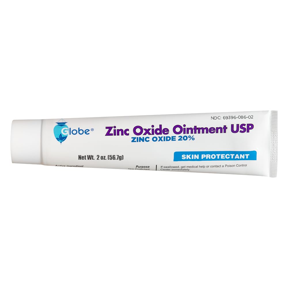 Globe Pharmacy Zinc Oxide Ointment, 20%, 2 oz