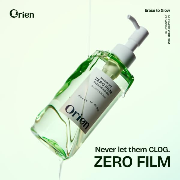 Orien Mugwort Zero Film Cleansing Oil, 6.76 fl oz