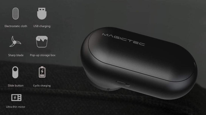 Magictec Rechargeable Fabric Shaver, Lint Remover