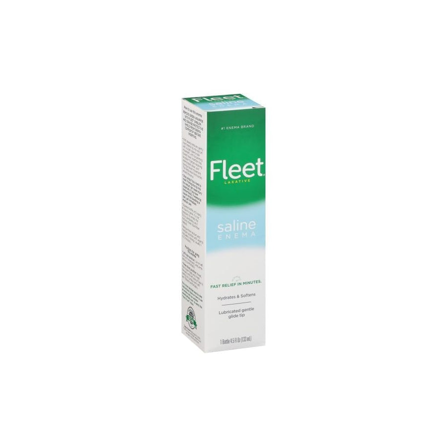Fleet Enema, Ready-to-Use Saline Laxative, 4.5 fl oz