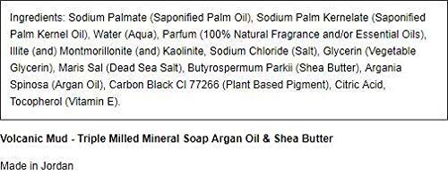 One With Nature Volcanic Mud Soap Bar, 7 oz