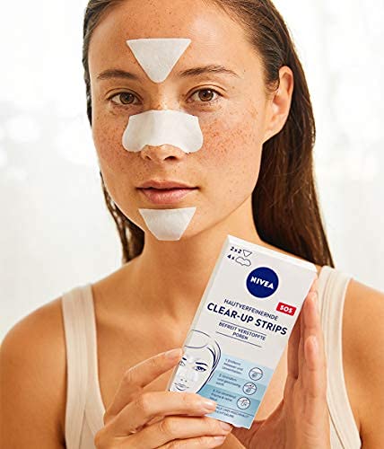 NIVEA Clear-Up Strips, Nose and Forehead Chin