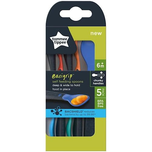 Tommee Tippee Easigrip Spoons, 5 Count