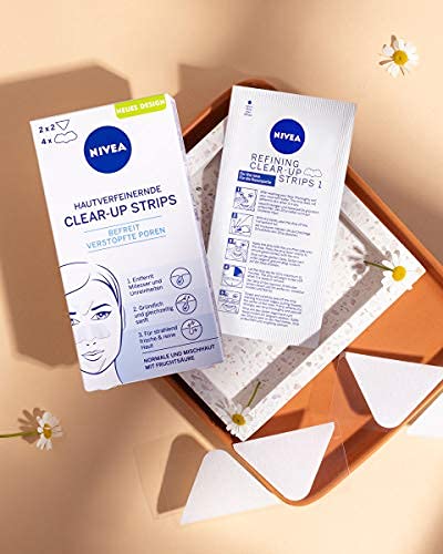 NIVEA Clear-Up Strips, Nose and Forehead Chin