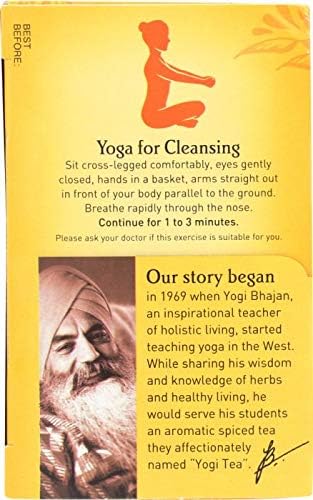 Yogi Tea, Roasted Dandelion Spice DeTox Tea, Caffeine Free, 6 Count, Pack of 6