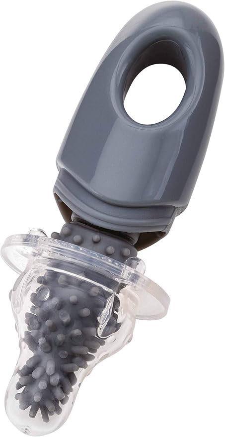 Nuby 2 in 1 Bottle and Teat Cleaning Brush, White