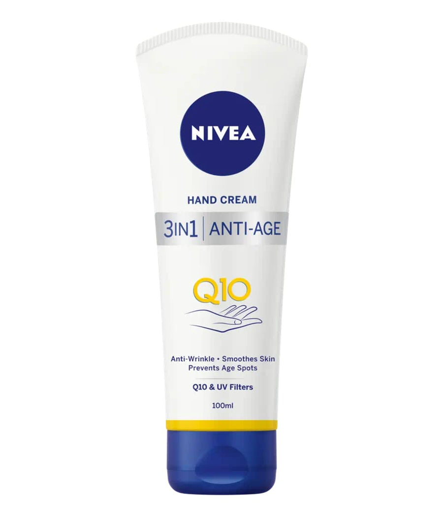 NIVEA Q10 Plus Age Defying Anti-Wrinkle Hand Cream, 100 ml