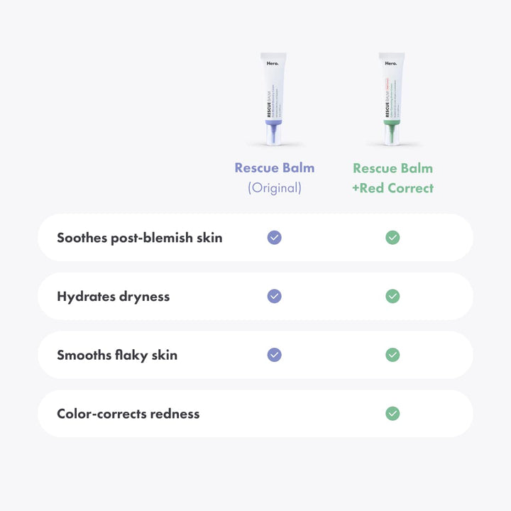 Hero Cosmetics Rescue Balm Post Blemish Recovery Cream, 0.5 fl oz