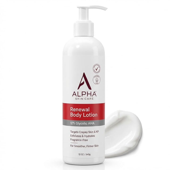 Alpha Skin Care Revitalizing Body Lotion, 12% Glycolic AHA, 12 oz