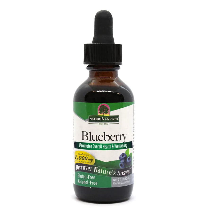 Nature's Answer Blueberry Fruit, Alcohol Free, 2 fl oz