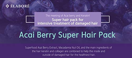 Elabore Acai Berry Hair Mask, 33.8 fl oz