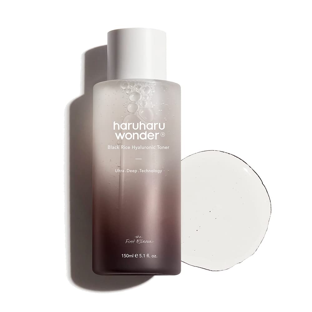 Haru Haru Wonder Black Rice Hyaluronic Toner, 5.1 fl oz