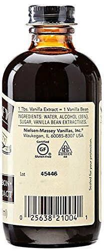 Nielsen-Massey Pure Vanilla Extract, Madagascar Bourbon, 4 oz