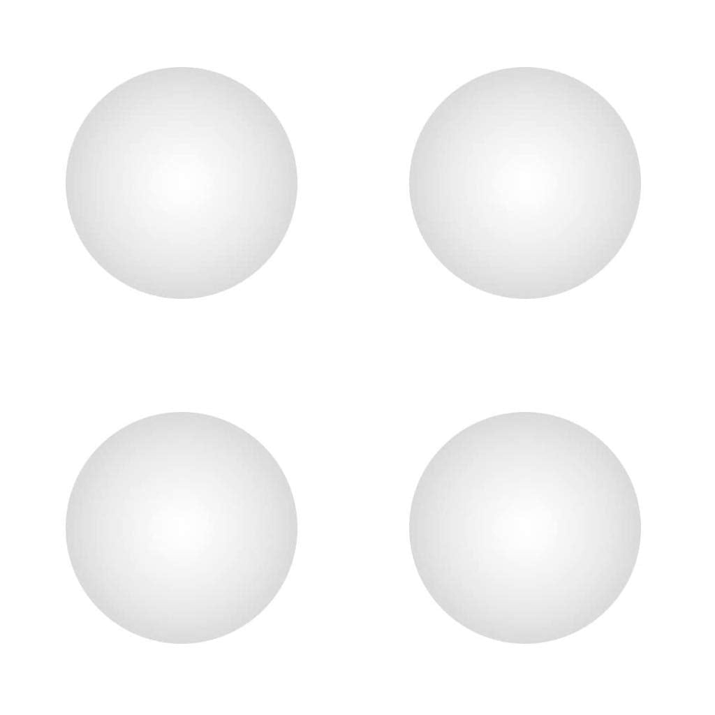 UESWILL Rubber Feet Pads, White, 4 Count