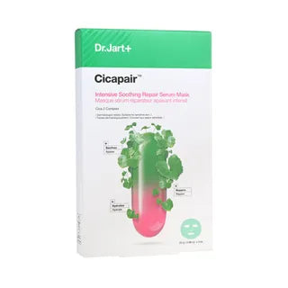 Cicapair Intensive Soothing Repair Serum Mask (25g*5ea)-Y Barcode-GB-BB