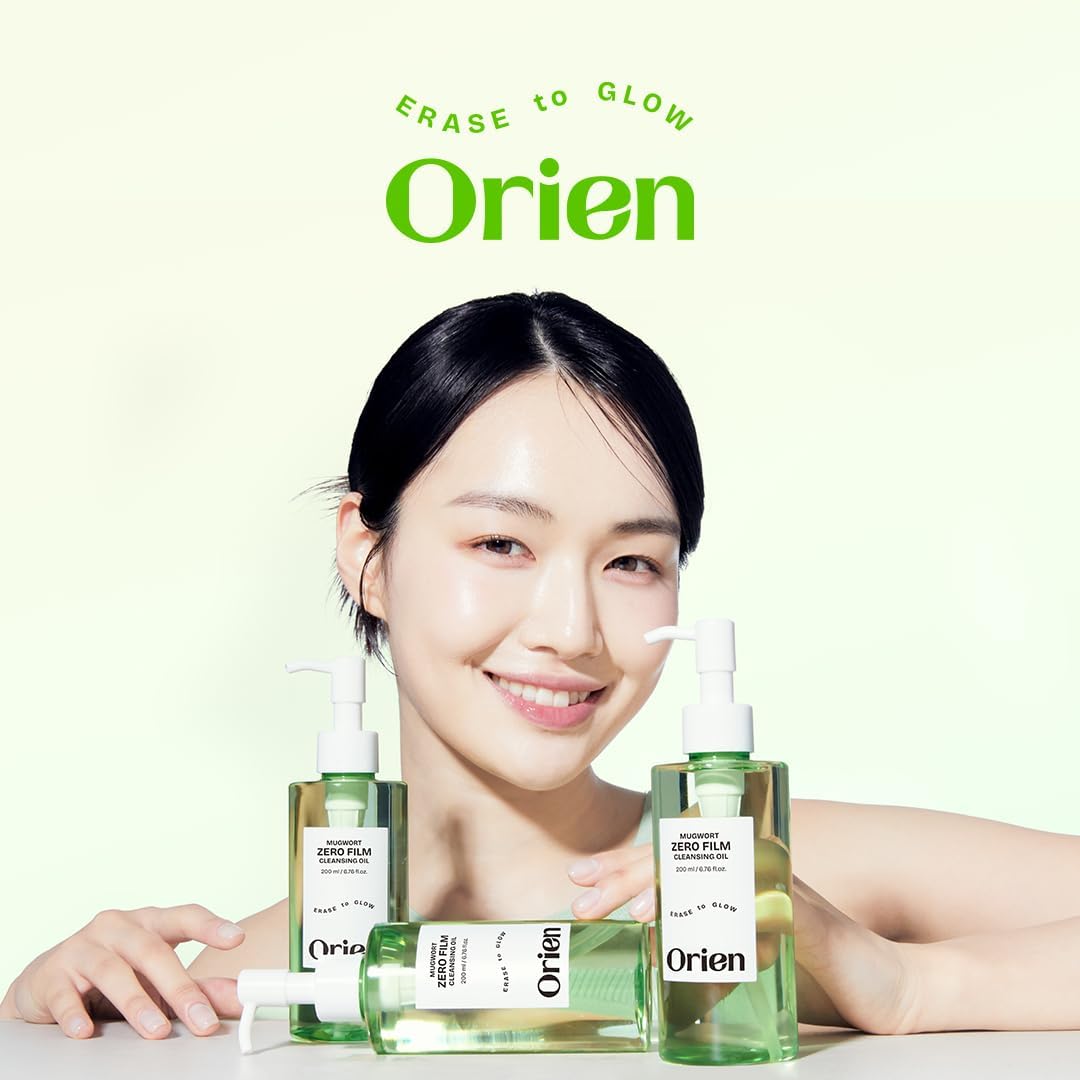 Orien Mugwort Zero Film Cleansing Oil, 6.76 fl oz