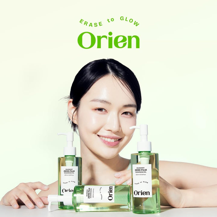 Orien Mugwort Zero Film Cleansing Oil, 6.76 fl oz