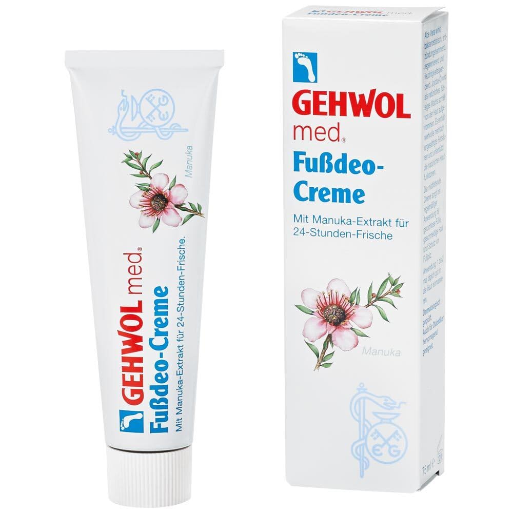 Gehwol Deodorant Foot Cream, 75 ml