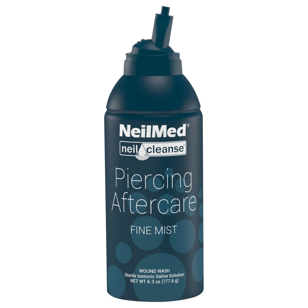 NeilMed NeilCleanse Piercing Aftercare, Fine Mist, 6.3 fl oz