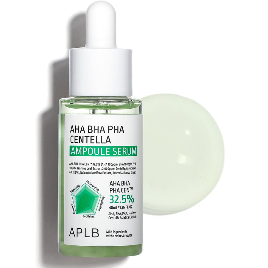 APLB AHA BHA PHA Centella Ampoule Serum, 1.35 fl oz