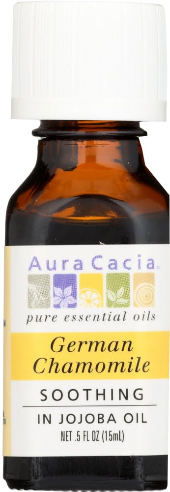 Aura Cacia Pure Essential Oil, German Chamomile