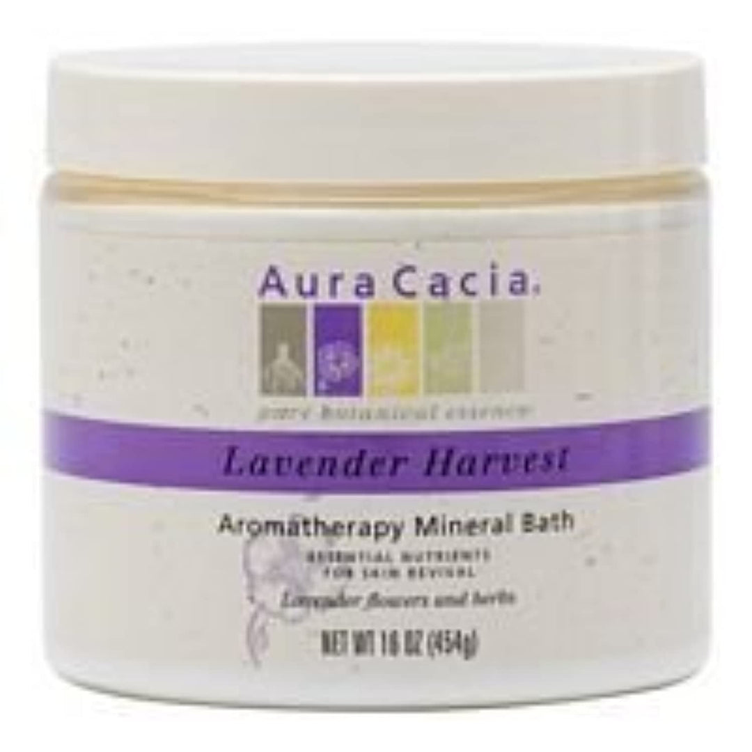 Aura Cacia Aromatherapy Mineral Bath, Lavender Fields, 16 oz