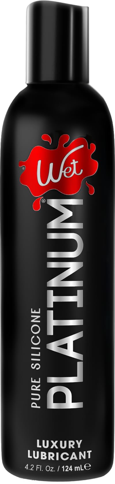 Wet Platinum Silicone-Based Lubricant, 4.2 oz