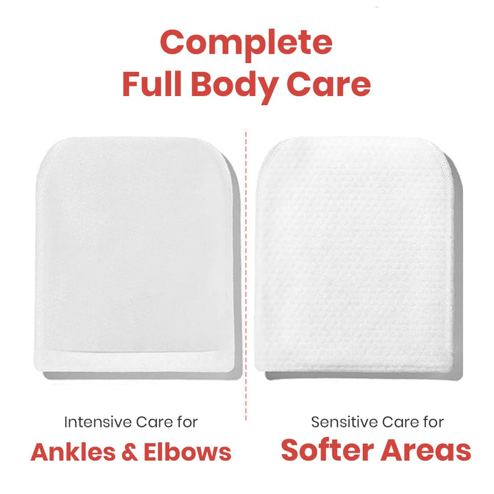 Mom's Bath Recipe Body Peeling Pad And Exfoliating Mitts, Acne Care, 8 Count