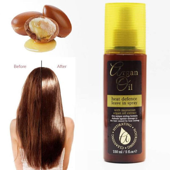 XHC Argan Oil Heat Defense Leave-In Spray, 150 ml
