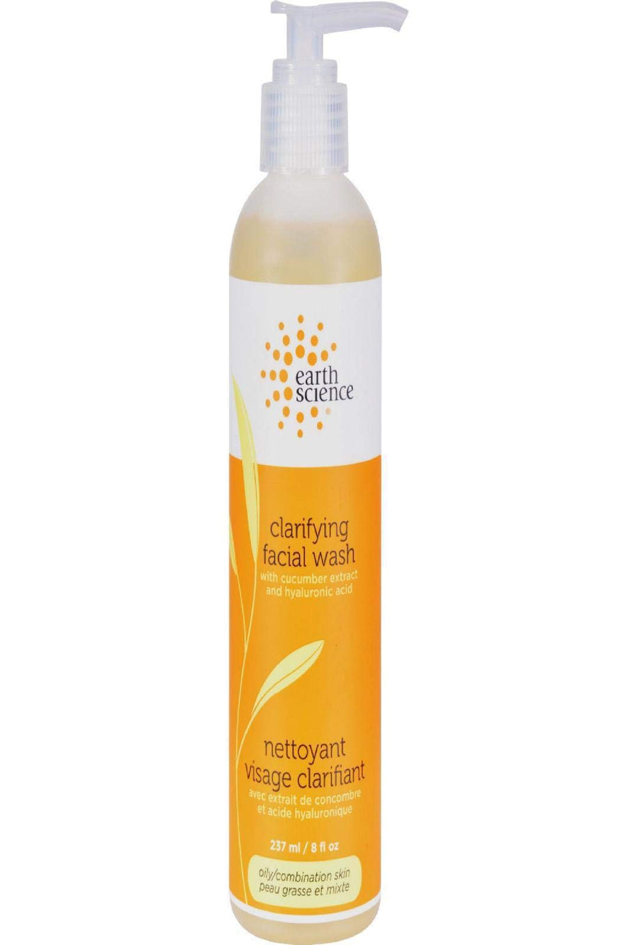 Earth Science Clarifying Facial Wash, 8 fl oz