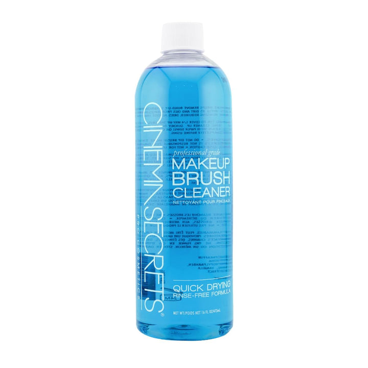 CINEMA SECRETS Makeup Brush Cleaner Solution, Blue Vanilla, 16 fl oz