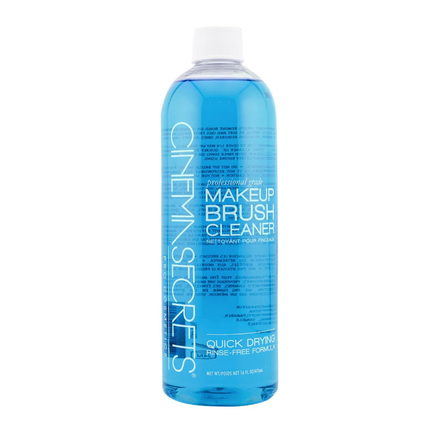 CINEMA SECRETS Makeup Brush Cleaner Solution, Blue Vanilla, 16 fl oz